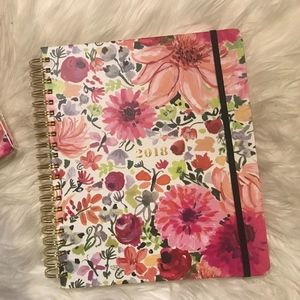 Kate Spade 2017-18 17 Month Large Agenda,Dahlia